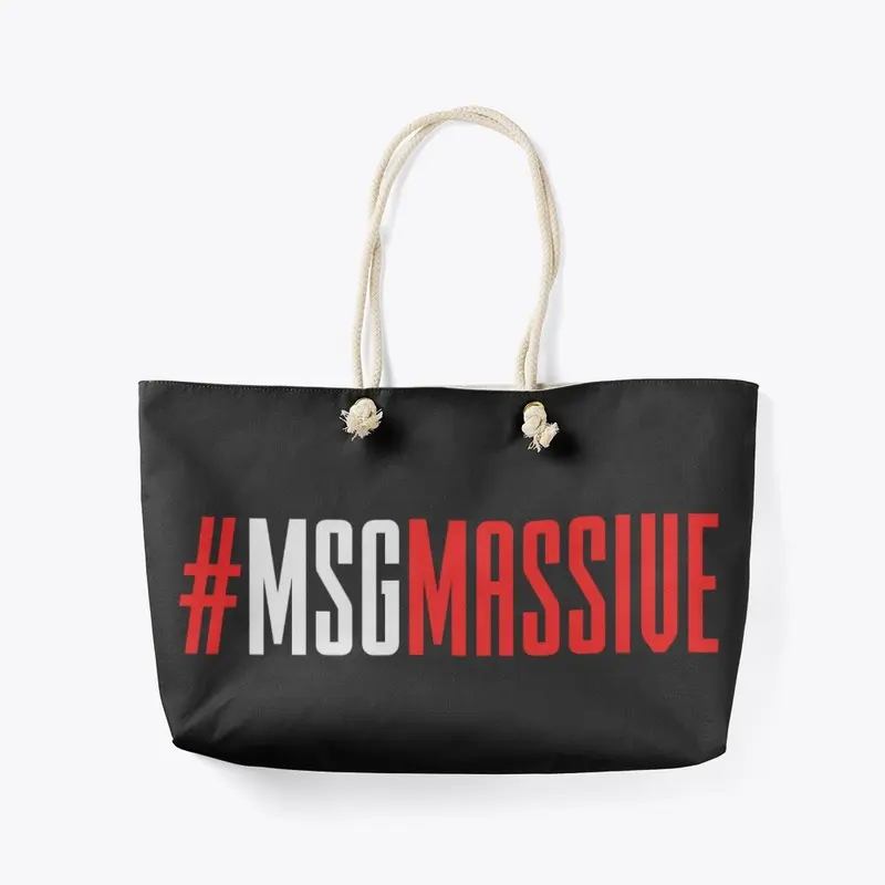 #MSGMASSIVE - Black